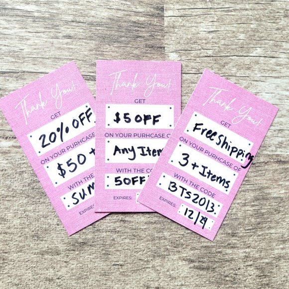 200 Coupon Cards - Picture 3 of 5